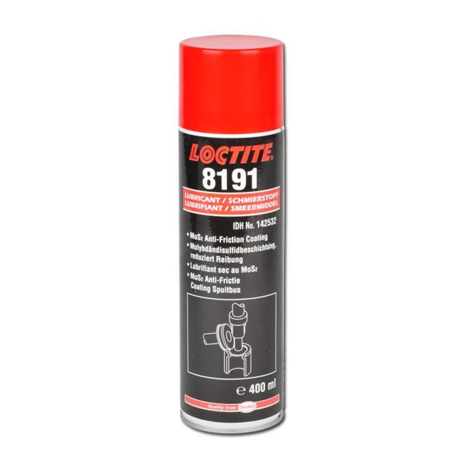 Покрытие на основе дисульфид-молибдена Loctite 8191