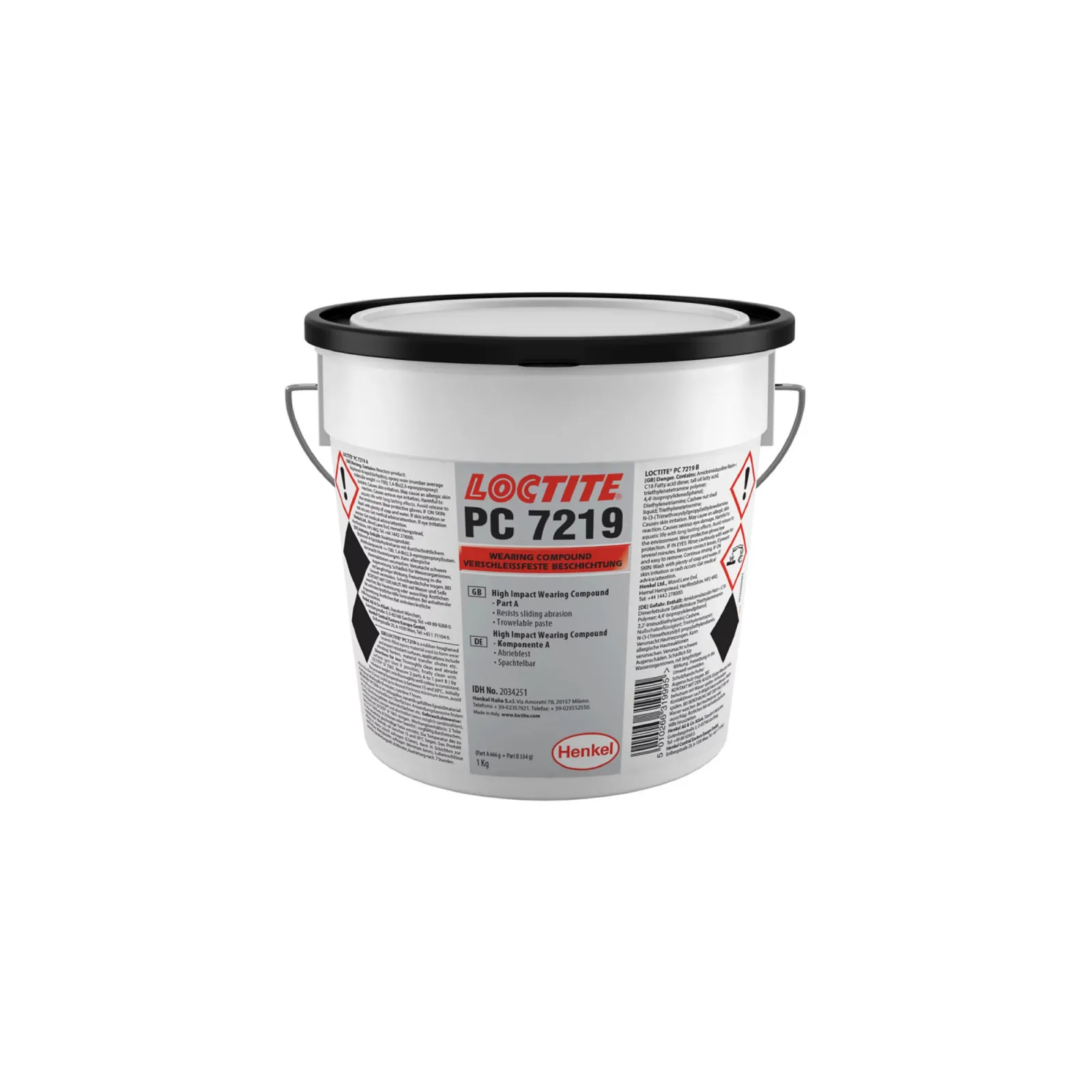 Износостойкий состав ударопрочный Loctite 7219