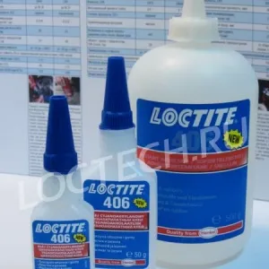 Loctite 406 - клей для эластомеров и резины